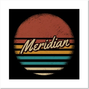 Meridian Vintage Text Posters and Art